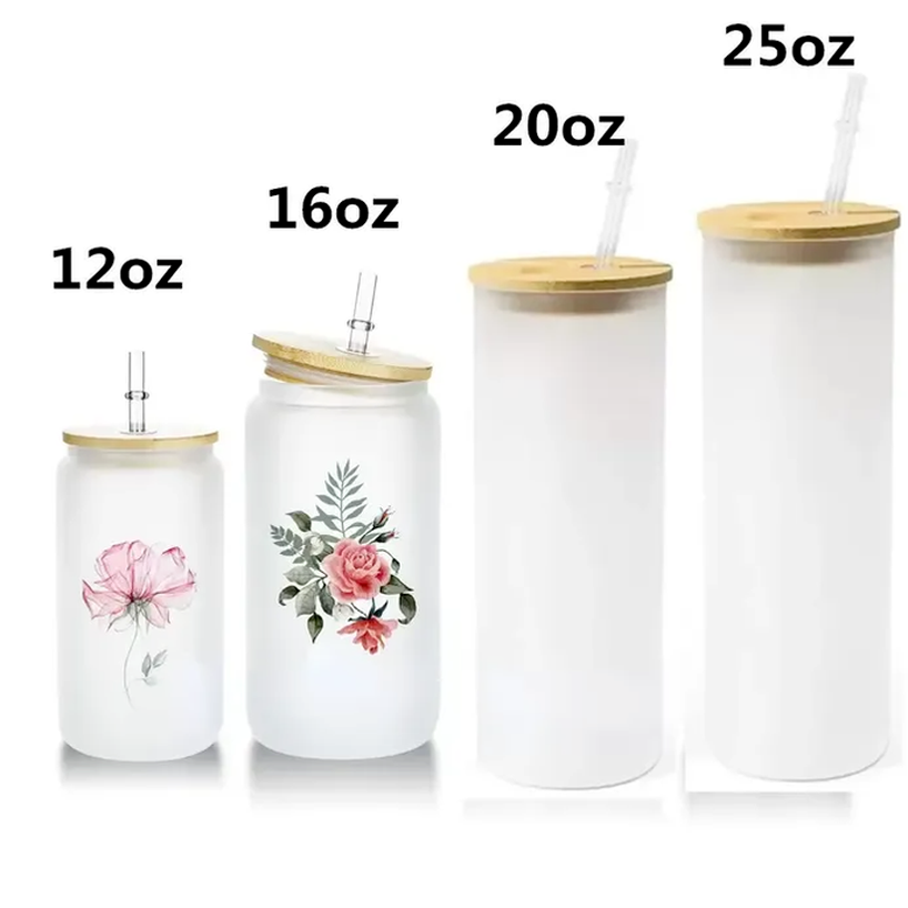 12oz 16oz 20oz 25oz Mugs Straight Blank Sublimation Frosted Clear Transparent Coffee Glass Cup Tumblers with Bamboo Lid And Straw sxa14, Clear with straw and lid
12oz 16oz 20oz 25oz Mugs Straight Blank Sublimation Frosted Clear Transparent Coffee Glass Cup Tumblers with Bamboo Lid And Straw sxa14, Clear with straw and lid
