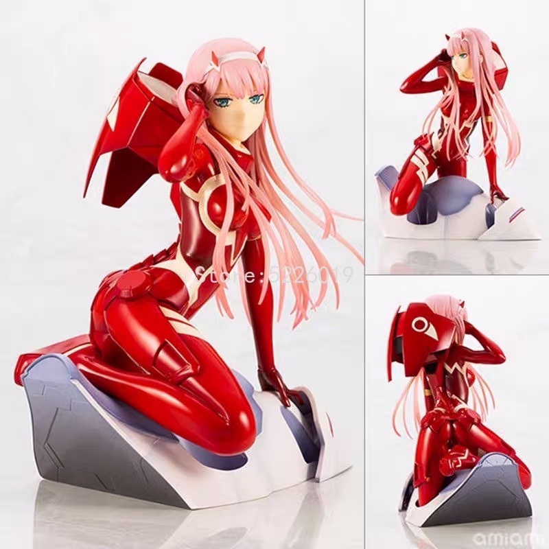 28cm DARLING in the FRANXX Anime Figure Zero Two 02 Action Ichigo Collectible Model Toys 220520