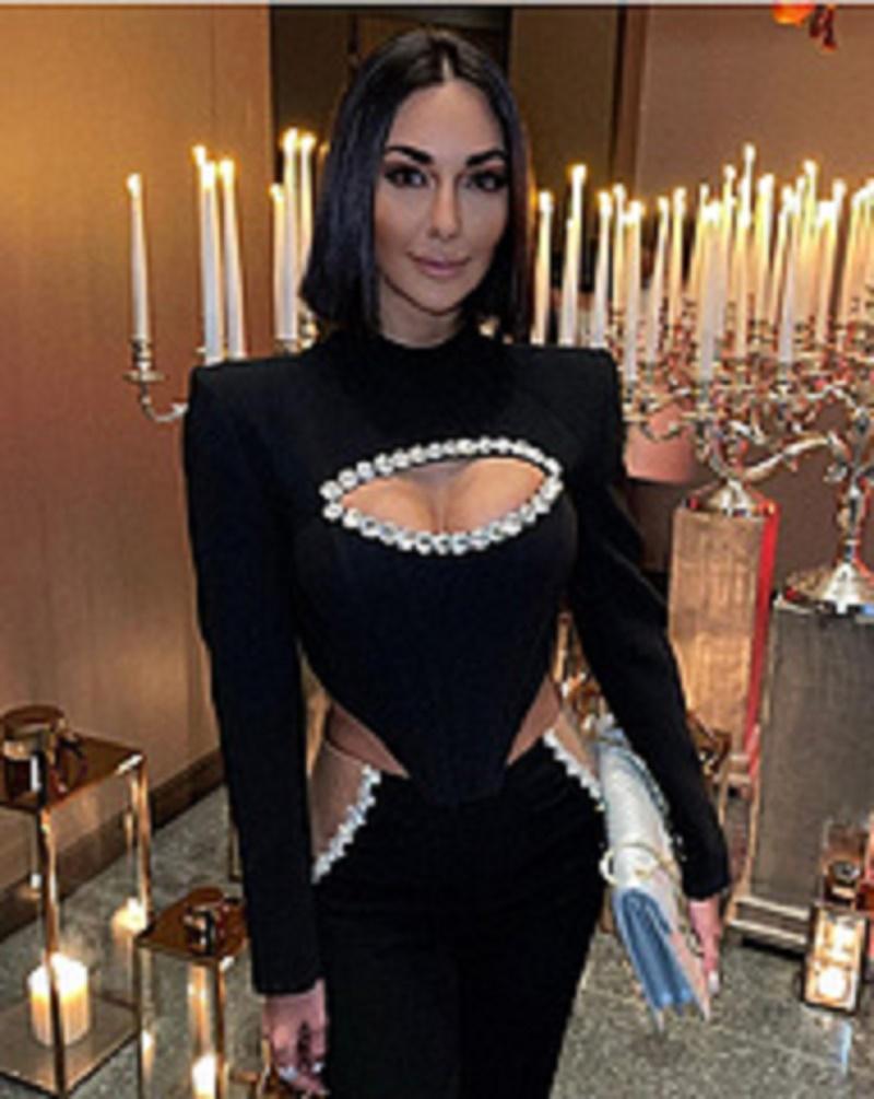 Casual Dresses Winter Women Long Sleeve O Neck Sparkly Diamonds Black Mini Bodycon Sexy Bandage Dress Elegant Evening Club Party DressCasual
Casual Dresses Winter Women Long Sleeve O Neck Sparkly Diamonds Black Mini Bodycon Sexy Bandage Dress Elegant Evening Club Party DressCasual