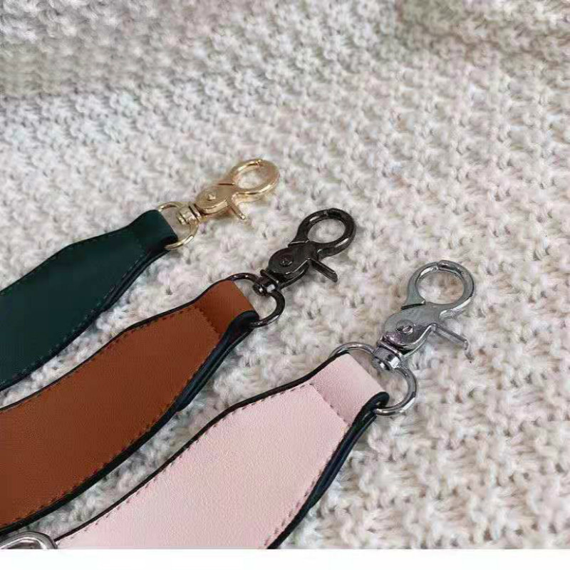 Wide 3.8cm Messenger Shoulder Strap Hand Strap All-match Bag Accessories Round Hole School Bag Replacement Belt 220610