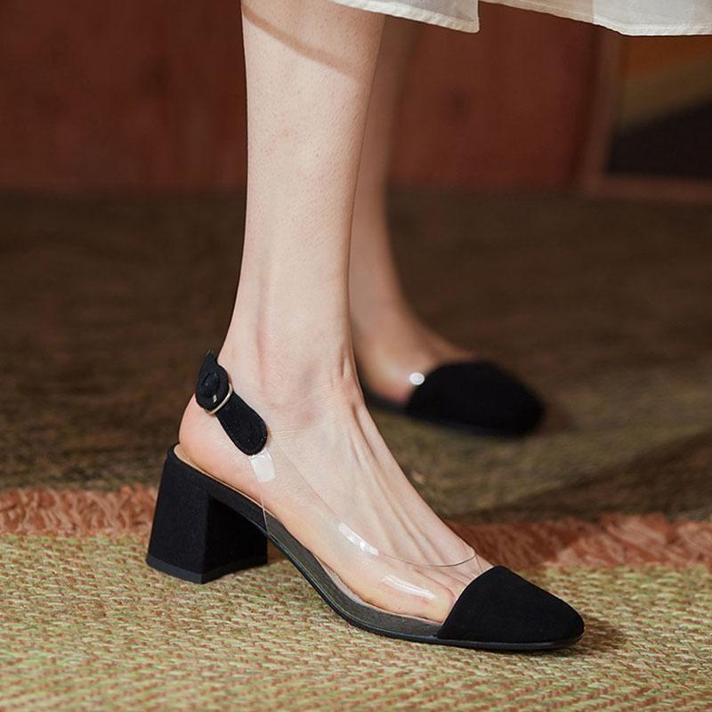 Dress Shoes Brand High Heels Women PVC Summer Sandals Transparent Fashion Chunky Pumps Party Sexy Slingback MujerDress, Red
Dress Shoes Brand High Heels Women PVC Summer Sandals Transparent Fashion Chunky Pumps Party Sexy Slingback MujerDress, Red