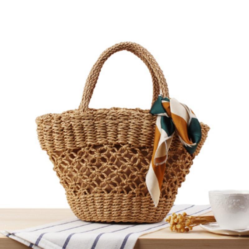 Evening Bags British Wind Small Hand Woven Beach Bag Fashion Hollow Scarves Fresh Straw Holiday Leisure BagEvening, Tuo se 1
Evening Bags British Wind Small Hand Woven Beach Bag Fashion Hollow Scarves Fresh Straw Holiday Leisure BagEvening, Tuo se 1