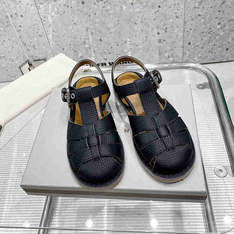 designer women casual shoes marni slipper sandals marn grained long orange calf hair fishermans sandal summer girls beach slippers black white leather flat shoes
designer women casual shoes marni slipper sandals marn grained long orange calf hair fishermans sandal summer girls beach slippers black white leather flat shoes