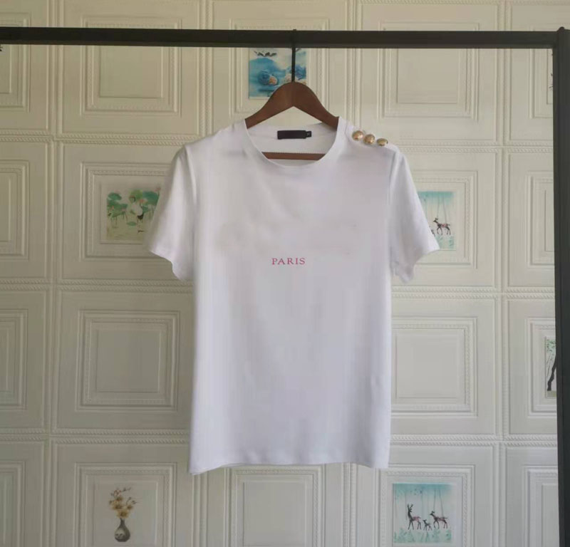 Mens Letter Print T… - image