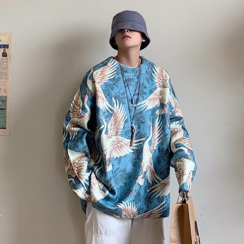 Men's Sweaters Winter Men Warm Blue/black/white Coats Cashmere Printing Knitting Woolen High-quality Loose Casual PulloverMen's
Men's Sweaters Winter Men Warm Blue/black/white Coats Cashmere Printing Knitting Woolen High-quality Loose Casual PulloverMen's