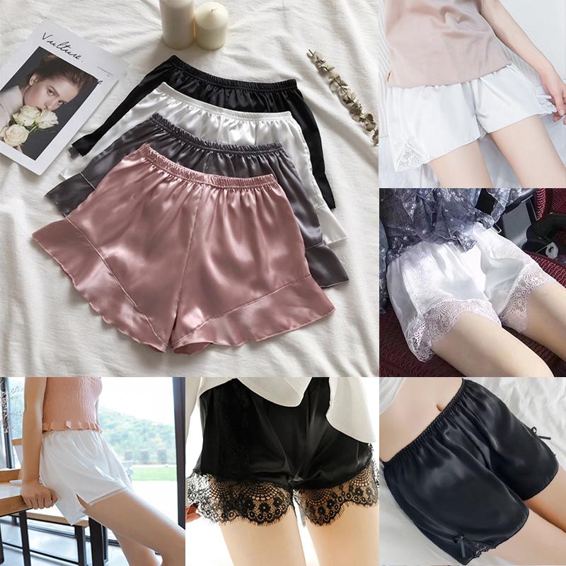 Women's Panties Satin Safety Short Pants Elegance Shorts Under Skirt Sexy Lace Anti Chafing Thigh Female Lingerie Plus Size, 11
Women's Panties Satin Safety Short Pants Elegance Shorts Under Skirt Sexy Lace Anti Chafing Thigh Female Lingerie Plus Size, 11