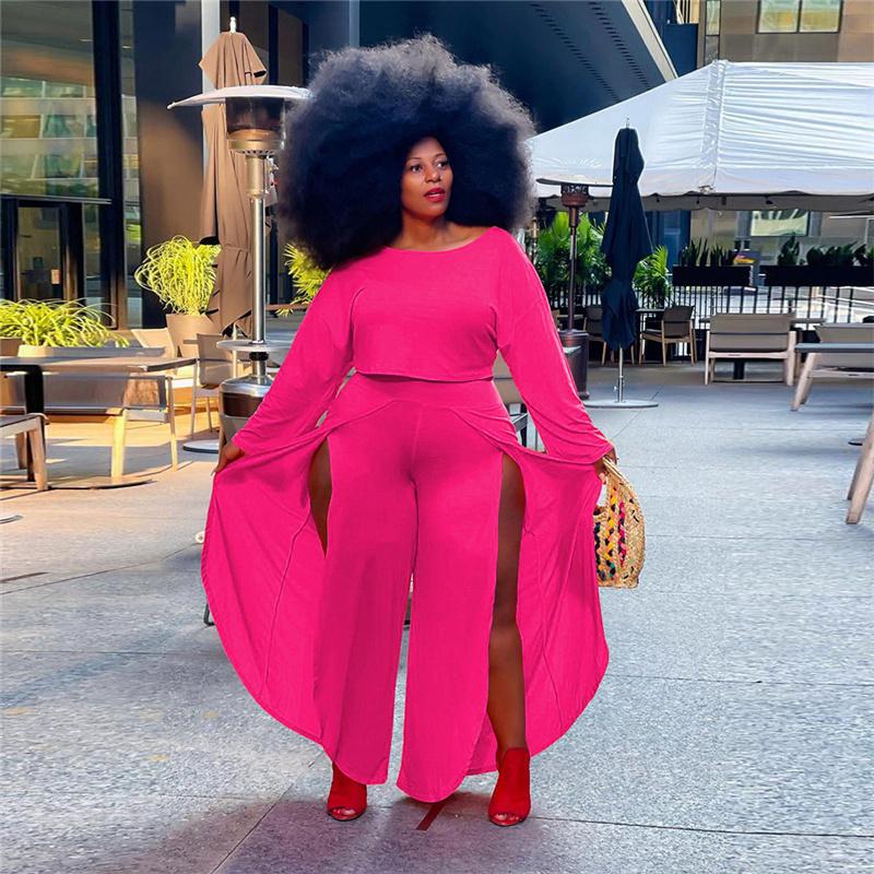 Women's Plus Size Tracksuits Large Women's Clothing Fall Long Sleeve Tops And Pant Suit Wide Leg Streetwear Sets Two Piece DropWomen's, Black
Women's Plus Size Tracksuits Large Women's Clothing Fall Long Sleeve Tops And Pant Suit Wide Leg Streetwear Sets Two Piece DropWomen's, Black
