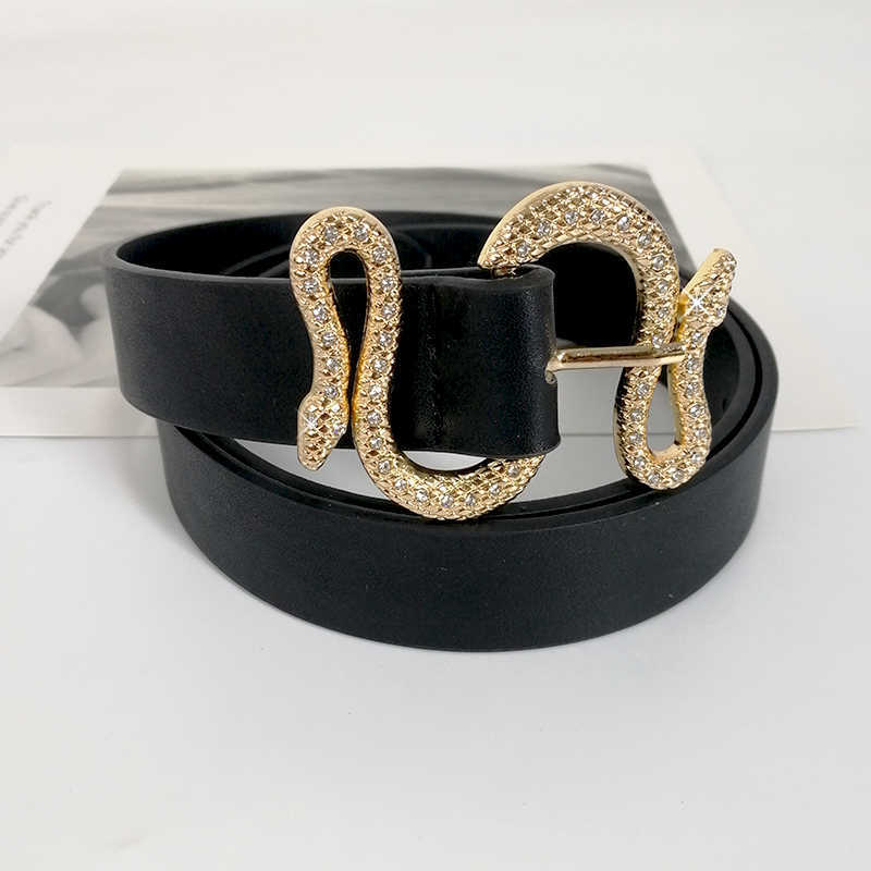Designer Belts For Women High Quality Luxury Brand Shiny Rhinestone Snake Buckle PU Leather Corset Belt Ladies Jeans Waistband, Black
Designer Belts For Women High Quality Luxury Brand Shiny Rhinestone Snake Buckle PU Leather Corset Belt Ladies Jeans Waistband, Black