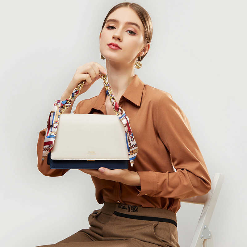 Small Bag for Women 2021 New Fashionable Genuine Leather Western Style Chain Small Square Bag Portable Shoulder Messenger Bag Genuine Leathe, Beige with blue
Small Bag for Women 2021 New Fashionable Genuine Leather Western Style Chain Small Square Bag Portable Shoulder Messenger Bag Genuine Leathe, Beige with blue