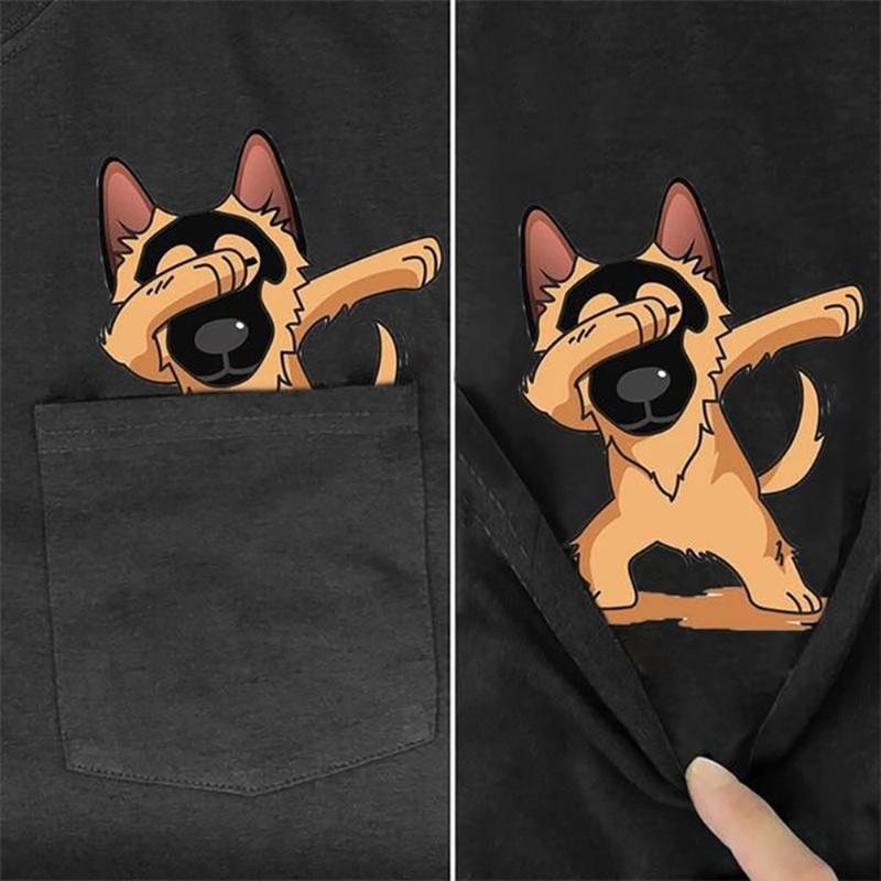 Men's T-Shirts CLOOCL Pet Pocket Men Personality Dog Printed Short Sleeve Clothing Women Tees Funny Unisex Casual Tops Oversized, White;black
Men's T-Shirts CLOOCL Pet Pocket Men Personality Dog Printed Short Sleeve Clothing Women Tees Funny Unisex Casual Tops Oversized, White;black