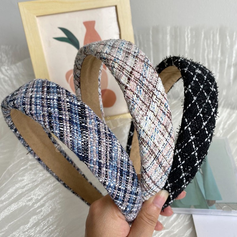 Sponge Mesh Woolen Hair Hoop Female Stylish Autumn Winter Grid Head Hoop Small Fresh Color Matching Wash Face Hairband, Mixed color
Sponge Mesh Woolen Hair Hoop Female Stylish Autumn Winter Grid Head Hoop Small Fresh Color Matching Wash Face Hairband, Mixed color