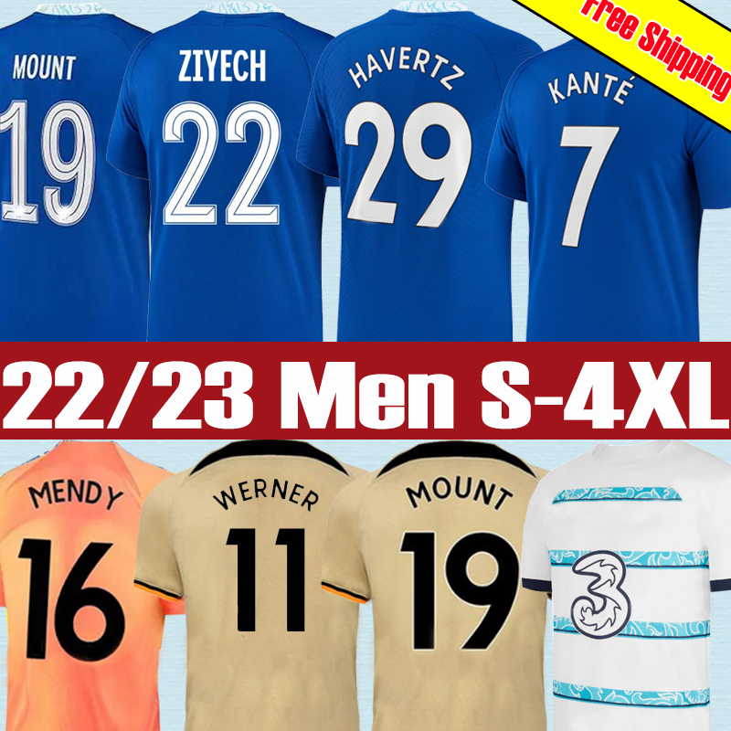 4XL 22 23 STERLING MOUNT CFC Soccer Jersey PULISIC HAVERTZ ZIYECH CHILWELL 2023 football shirt men WERNER HUDSON ODOI KANTE Men Kids uniform, 22 23 home patch
4XL 22 23 STERLING MOUNT CFC Soccer Jersey PULISIC HAVERTZ ZIYECH CHILWELL 2023 football shirt men WERNER HUDSON ODOI KANTE Men Kids uniform, 22 23 home patch