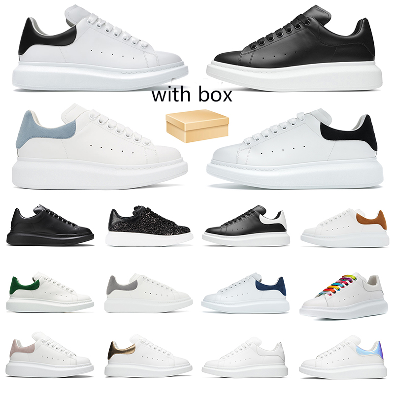 With box Alexander Running shoes for men women Multicolor Reflective Triple Black White Leather Trainers Blue Suede White Gold red Mens Runner Shoe, 15
With box Alexander Running shoes for men women Multicolor Reflective Triple Black White Leather Trainers Blue Suede White Gold red Mens Runner Shoe, 15