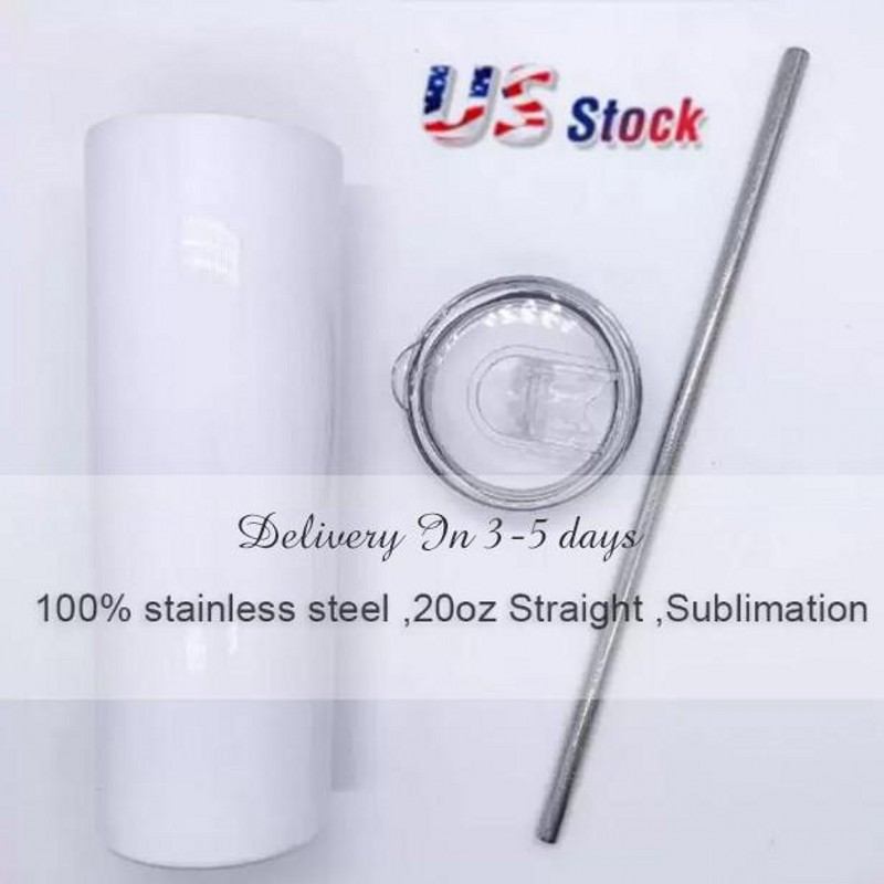 20oz Sublimation Tumblers Blanks Stainless Steel Tapered Straight Tumblers Cups Water Bottles Coffee Mug DIY can, White
20oz Sublimation Tumblers Blanks Stainless Steel Tapered Straight Tumblers Cups Water Bottles Coffee Mug DIY can, White
