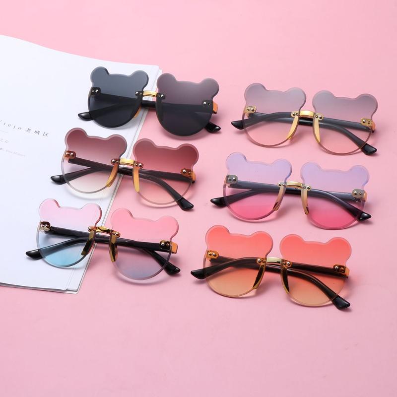 Sunglasses Unisex Cartoon Bear Kids Cute Children Rimless Sun Glasses 2022 Outdoors Beach Party Eyewear UV400 For Boys GirlsSunglasses
Sunglasses Unisex Cartoon Bear Kids Cute Children Rimless Sun Glasses 2022 Outdoors Beach Party Eyewear UV400 For Boys GirlsSunglasses