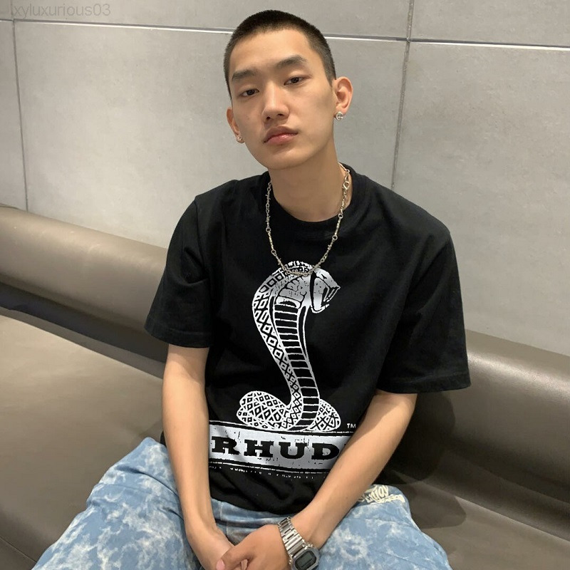 Brand Ins Rhu t Shirt 2021 Rhude Cobra Trend Loose Fashion Fog High Street Hip Hop Unisex Short Sleeve T-shirt, Rhude eye snake short sleeve
Brand Ins Rhu t Shirt 2021 Rhude Cobra Trend Loose Fashion Fog High Street Hip Hop Unisex Short Sleeve T-shirt, Rhude eye snake short sleeve