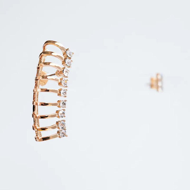 Dangle & Chandelier Vintage Asymmetrical Rhinestone Earrings For Women Trendy Gold Metal Statement Earring Fashion Jewelry DropDangle
Dangle & Chandelier Vintage Asymmetrical Rhinestone Earrings For Women Trendy Gold Metal Statement Earring Fashion Jewelry DropDangle