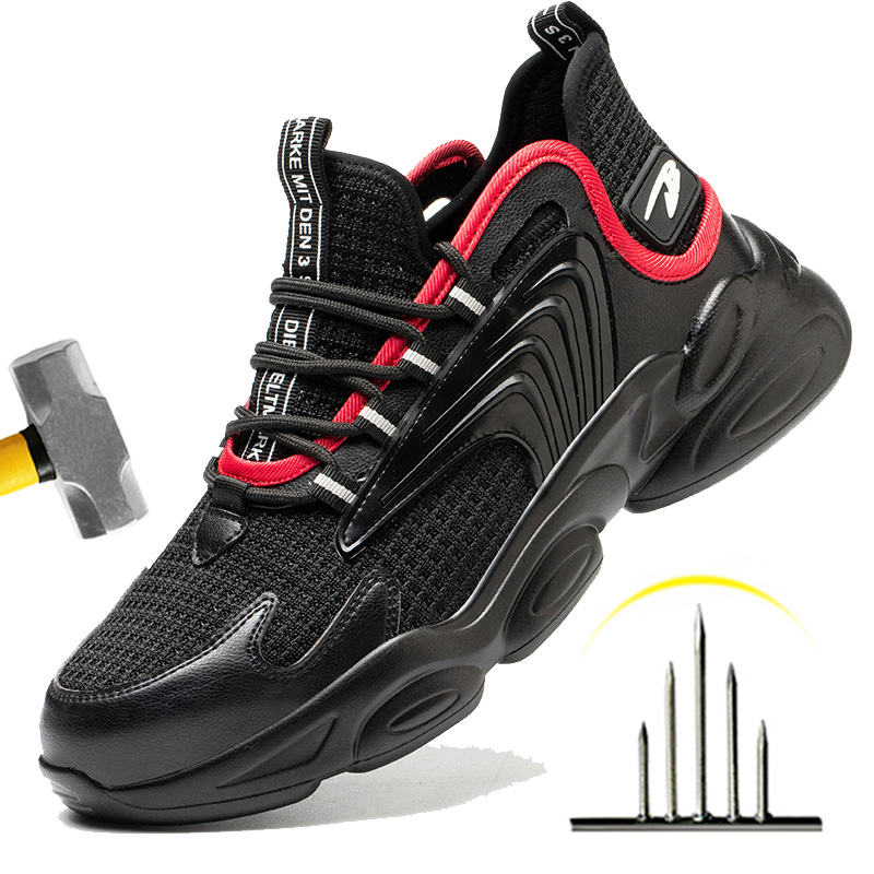 Lightweight Men Work Safety Shoes Anti-Puncture Anti-Smash Work Sneakers Indestructible Steel Toe Shoes Male Security Footwear
Lightweight Men Work Safety Shoes Anti-Puncture Anti-Smash Work Sneakers Indestructible Steel Toe Shoes Male Security Footwear