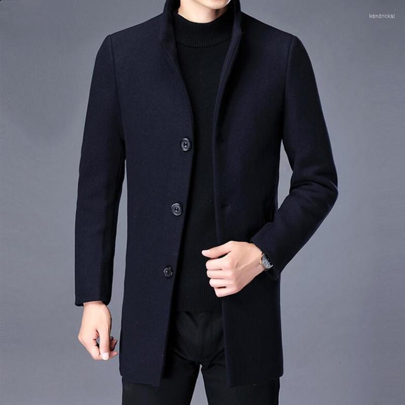 Men's Wool & Blends 2022 Long Coat Men Fashion Pea Jacket Autumn Winter Jackets Mens Woolen Overcoat Plus Size 3XL 4XL Kend22, Black
Men's Wool & Blends 2022 Long Coat Men Fashion Pea Jacket Autumn Winter Jackets Mens Woolen Overcoat Plus Size 3XL 4XL Kend22, Black