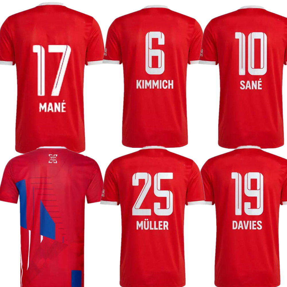 Munich MANE GRAVENBERCH Soccer Jerseys 22 23 LEWANDOWSKI KIMMICH SANE GORETZKA MULLER DAVIES Fan Player version football shirts Men Kids kit 2022 uniforms, 21-22 3rd
Munich MANE GRAVENBERCH Soccer Jerseys 22 23 LEWANDOWSKI KIMMICH SANE GORETZKA MULLER DAVIES Fan Player version football shirts Men Kids kit 2022 uniforms, 21-22 3rd
