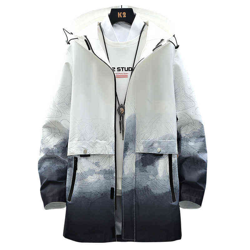 Spring and Autumn Jacket Men Casual Hip-Hop Jacket Mid-Length Men Jacket Harajuku Patchwork Gradient Printing Windbreaker Men G220621, Khaki
Spring and Autumn Jacket Men Casual Hip-Hop Jacket Mid-Length Men Jacket Harajuku Patchwork Gradient Printing Windbreaker Men G220621, Khaki