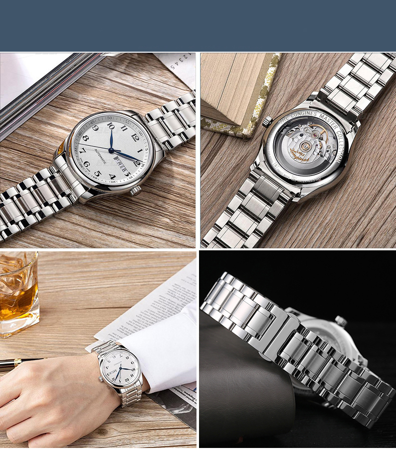 12 30 mm Big Size Stainless Steel Watch Band 14 15 16 17 18 19 20 21 22 23 24 26 28 Width Watches Strap Bracelet Replacement 220617