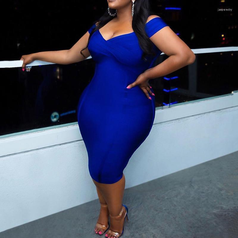 Plus Size Dresses Blue Women Bodycon Sexy Off Shoulder Party Dress Big Curve Clubwear Club Ladies Bandage Midi Robe Christmas Jasp22, Royal blue
Plus Size Dresses Blue Women Bodycon Sexy Off Shoulder Party Dress Big Curve Clubwear Club Ladies Bandage Midi Robe Christmas Jasp22, Royal blue