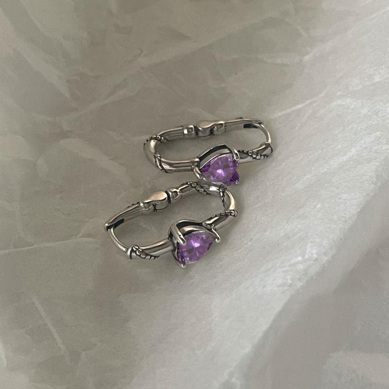 Hoop & Huggie Vintage Punk Crystal Love Heart Earring For Women Wedding Party Jewelry Gift Pendientes Eh1179Hoop
Hoop & Huggie Vintage Punk Crystal Love Heart Earring For Women Wedding Party Jewelry Gift Pendientes Eh1179Hoop