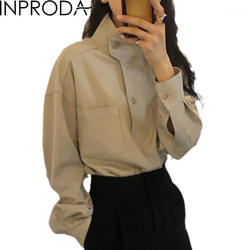Inproda Women Shirt Stand-up Collar Long Sleeve Black Vintage Tops And Bloues Casual All Match Woman Blouses Shirts 2022 Women's &
Inproda Women Shirt Stand-up Collar Long Sleeve Black Vintage Tops And Bloues Casual All Match Woman Blouses Shirts 2022 Women's &
