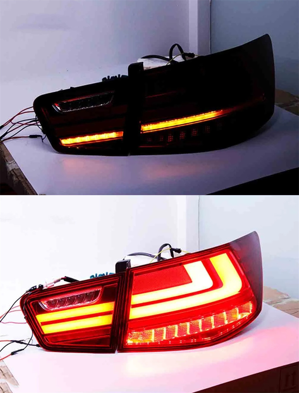 LED Tail Light For Kia Forte 2009-2013 Rear Fog LED Dynamic Turn Signal Lights Car Reverse Taillights Assembly