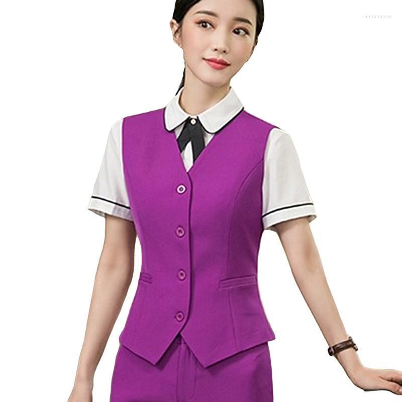 Women' Vests Office Lady Business Work Waistcoat Women Suit Formal Outwear Slim Sleeveless Vest Jacket Female Elegant Coats 2022 -4XL Luci, Black
Women' Vests Office Lady Business Work Waistcoat Women Suit Formal Outwear Slim Sleeveless Vest Jacket Female Elegant Coats 2022 -4XL Luci, Black