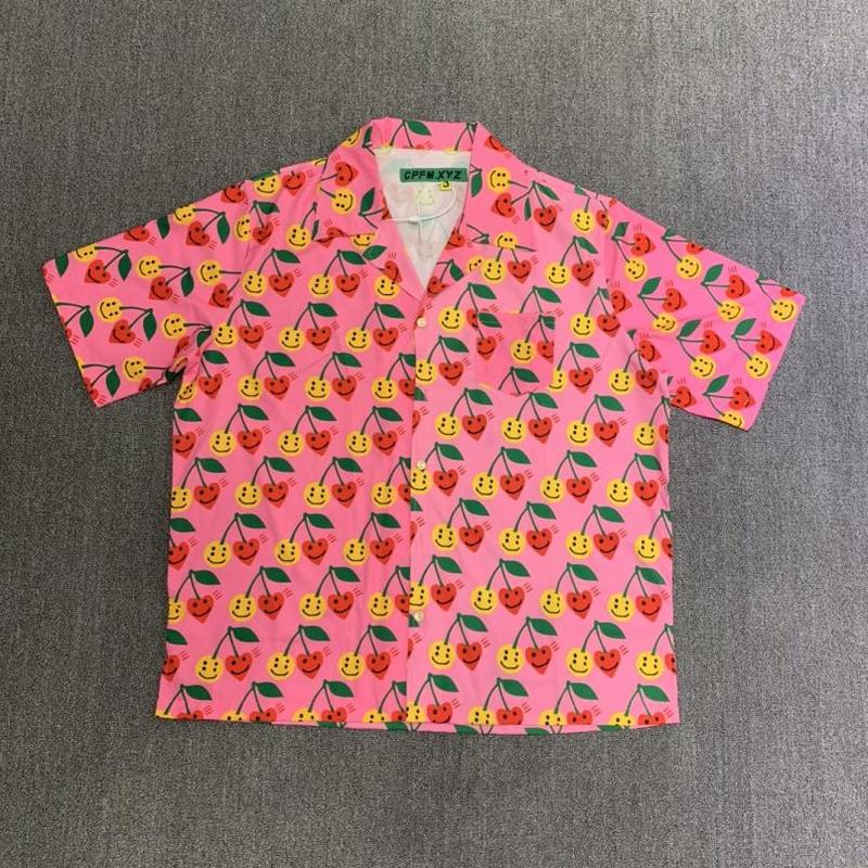 22SS New Style Fruit Pattern Print CPFM.XYZ T Shirt Men Women EU Size Cool Fabric CPFM Top Tee Streetwear Summer Couple Clothing, Pink
22SS New Style Fruit Pattern Print CPFM.XYZ T Shirt Men Women EU Size Cool Fabric CPFM Top Tee Streetwear Summer Couple Clothing, Pink