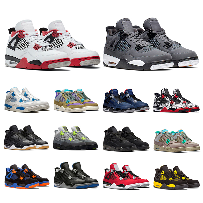 Basketball Shoes 4s Men Sneakers red thunder Tour Yellow University Blue Fire shimmer Men Women Trainers US 5.5-13, #1
Basketball Shoes 4s Men Sneakers red thunder Tour Yellow University Blue Fire shimmer Men Women Trainers US 5.5-13, #1