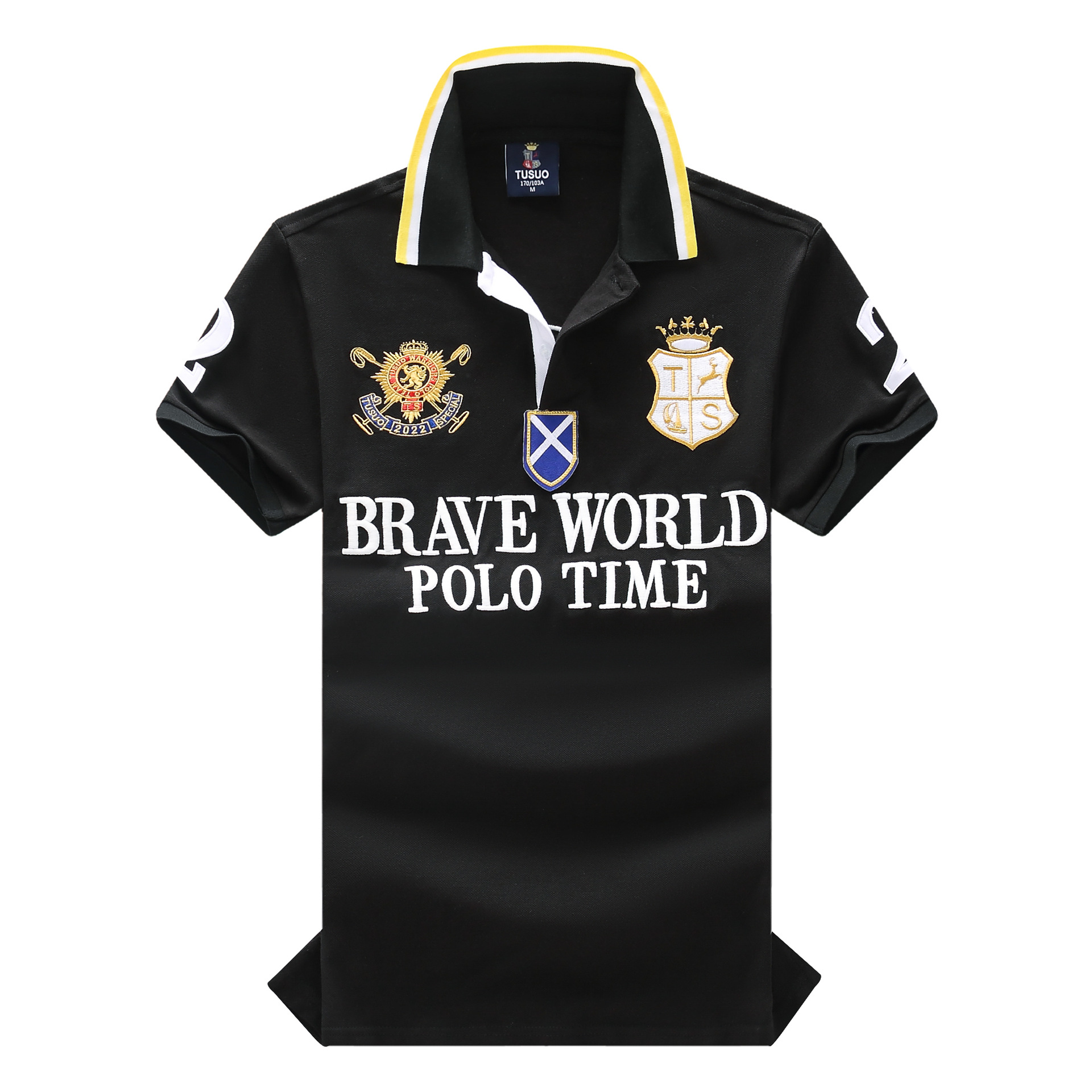 2022 Summer Short Sleeve Shirt Men' T-Shirt Cross border Casual Loose European and American Cotton Sports Men' Black M-5XL
2022 Summer Short Sleeve Shirt Men' T-Shirt Cross border Casual Loose European and American Cotton Sports Men' Black M-5XL