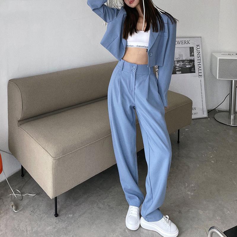 Work Dresses Autumn Blazer Sets Women Two Piece Outfits Long Sleeve Short Coat Crop Jacket And Suit Pants 2 Pieces Ensemble Femme
Work Dresses Autumn Blazer Sets Women Two Piece Outfits Long Sleeve Short Coat Crop Jacket And Suit Pants 2 Pieces Ensemble Femme