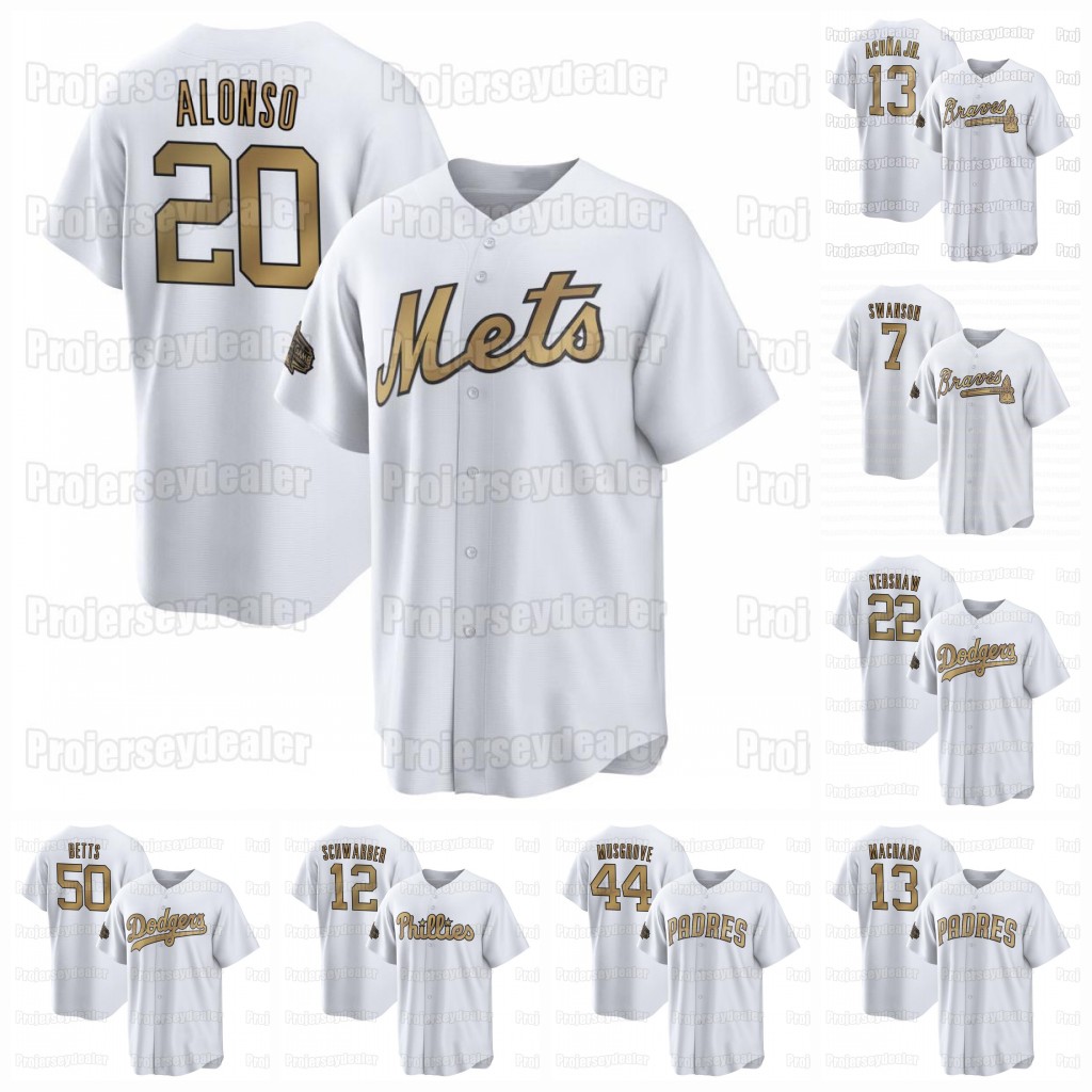 Pete Alonso 2022 All-Star Game Jersey Mookie Betts Manny Machado Ronald Acuna Jr. Kyle Schwarber Harper Albert Pujols Corbin Burns Dansby Swanson, 2022 all-star youth s-xl
Pete Alonso 2022 All-Star Game Jersey Mookie Betts Manny Machado Ronald Acuna Jr. Kyle Schwarber Harper Albert Pujols Corbin Burns Dansby Swanson, 2022 all-star youth s-xl