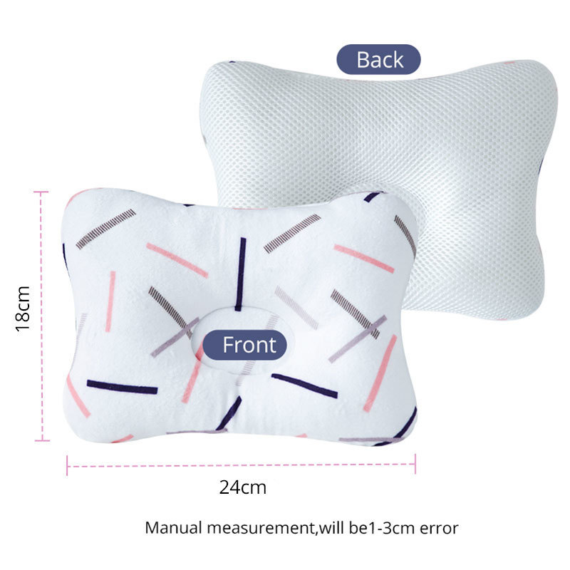 Muslinlife 1Pcs Bedding Kids Anti Roll Sleeping Neck Head Baby Pillow Multifunctional Dropship 220624