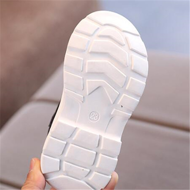 Fashion Childrens Martin Boots Autumn Winter Kids Shoes High Sneakers Leather Toddler Boys Girl Snow Boot