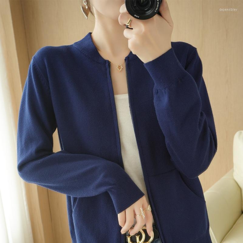 Women' Knits & Tees Zipper Cashmere Sweater Cardigan Women Stand-Up Collar Loose Solid Knit Jacket Female Tops Autumn Red Depe22, Black
Women' Knits & Tees Zipper Cashmere Sweater Cardigan Women Stand-Up Collar Loose Solid Knit Jacket Female Tops Autumn Red Depe22, Black