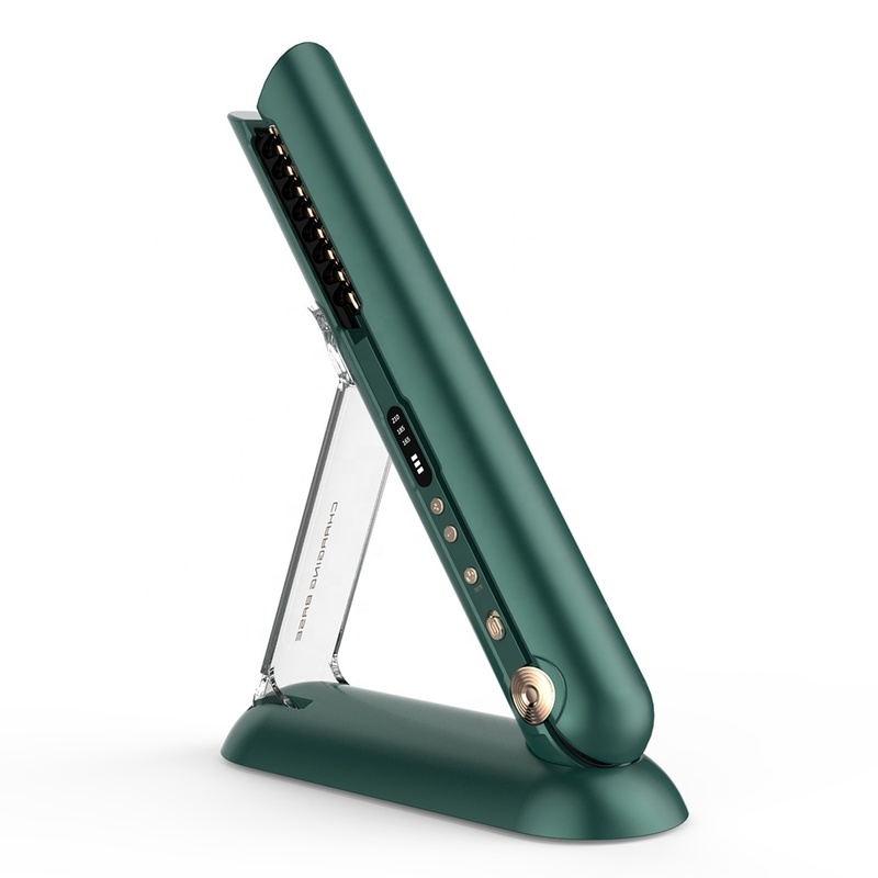 Wireless Hair Straightener Professional Portable Rechargeable Cordless Flat Iron Tools 220623