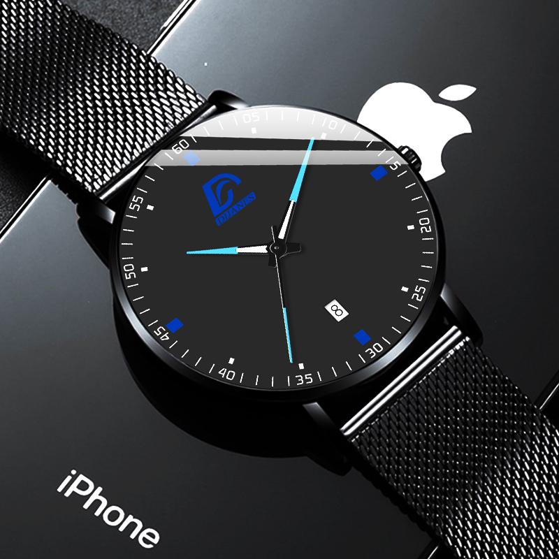 Wristwatches Reloj Hombre Fashion Mens Watches Luxury Stainless Steel Mesh Belt Quartz Wrist Watch Men Business Casual Leather Strap WatchWr, As shown 3
Wristwatches Reloj Hombre Fashion Mens Watches Luxury Stainless Steel Mesh Belt Quartz Wrist Watch Men Business Casual Leather Strap WatchWr, As shown 3