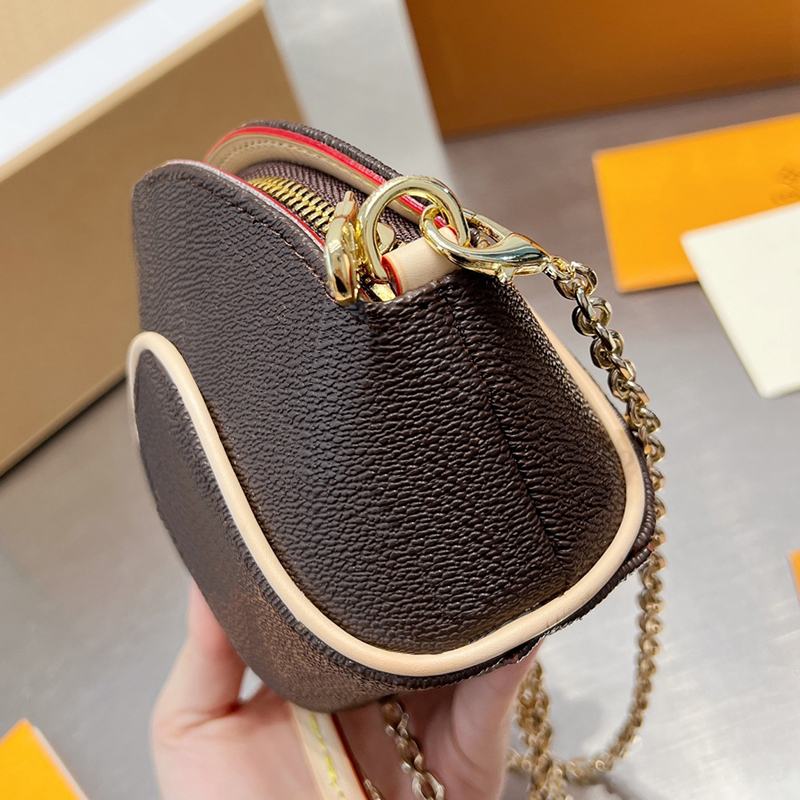 coin pouch Women Wallet coin purse key pouches card holder Womens Fashion all-match classic brown flower Wallets