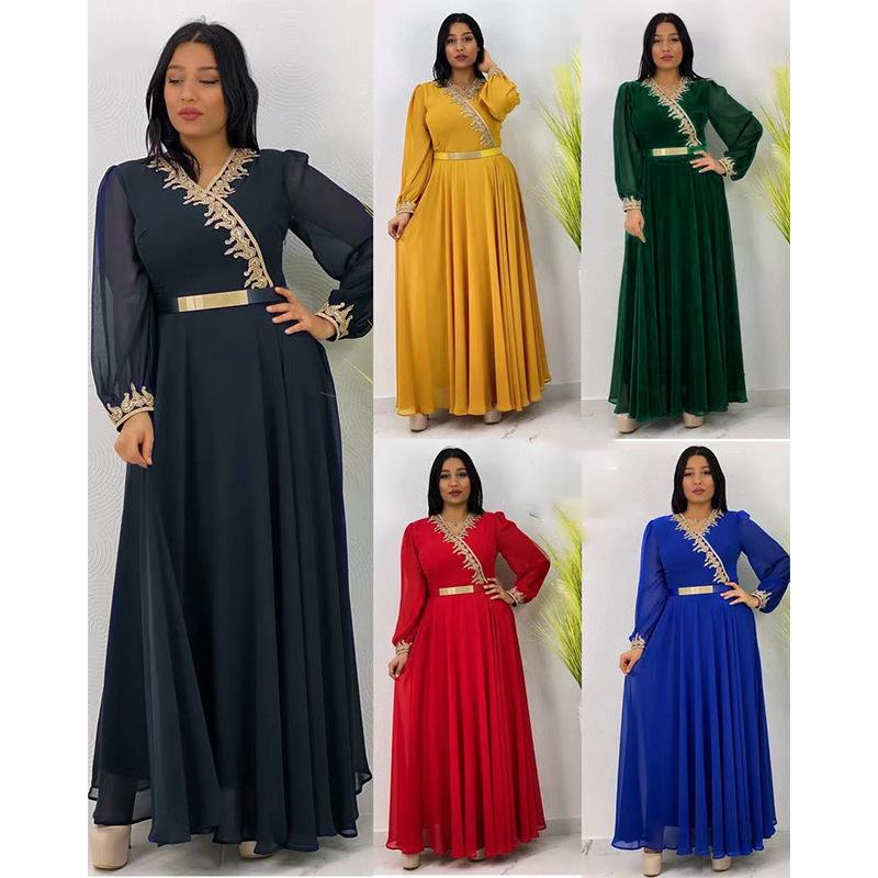 Casual Dresses African Elegant For Women 2022 Muslim Fashion Abayas Embroidery Dashiki Chiffon Robe Kaftan Dress Moroccan Turkish, White
Casual Dresses African Elegant For Women 2022 Muslim Fashion Abayas Embroidery Dashiki Chiffon Robe Kaftan Dress Moroccan Turkish, White