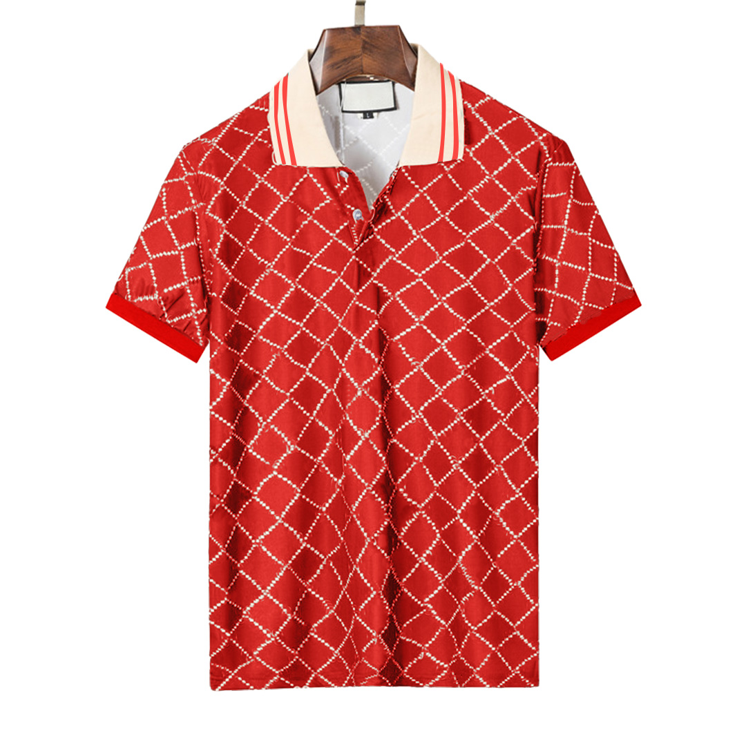 Classic Designer Mens Polos 22SS Fashion Men Polo Shirt with Letters High Street Short Sleeved T-shirts Summer Casual Tees Tops 5 Styles M, No2
Classic Designer Mens Polos 22SS Fashion Men Polo Shirt with Letters High Street Short Sleeved T-shirts Summer Casual Tees Tops 5 Styles M, No2