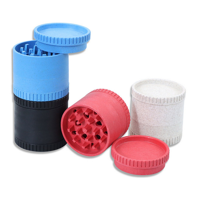 IN Stock 56MM 4 Piece Colorful Plastic Herb Grinder for Smoking Tobacco Grinders with 5 Color
IN Stock 56MM 4 Piece Colorful Plastic Herb Grinder for Smoking Tobacco Grinders with 5 Color
