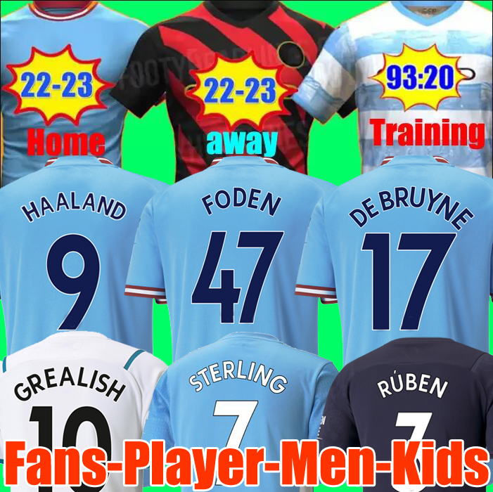 21 22 23 HAALAND SOCCER JERSEYS GREALISH STERLING MANS CITIES MAHREZ fans player version DE BRUYNE FODEN 2022 2023 football tops shirt kids kit sets uniform Boys youth, 2021 3rd
21 22 23 HAALAND SOCCER JERSEYS GREALISH STERLING MANS CITIES MAHREZ fans player version DE BRUYNE FODEN 2022 2023 football tops shirt kids kit sets uniform Boys youth, 2021 3rd