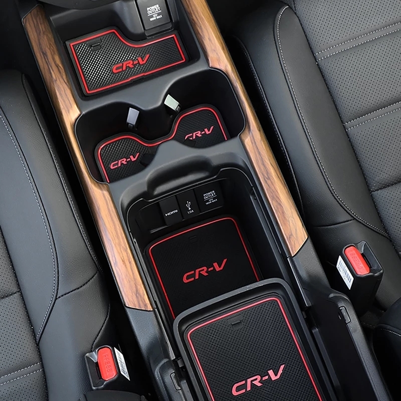 Car Dashboard Anti-skid Pad Door Slot Pad Dustproof For Honda CRV CR-V 2013 2014 2015 2016 2017 2018 2019 Interior Accessories