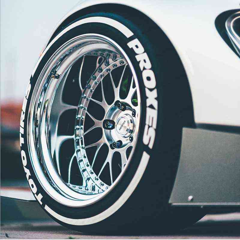 Tire letter Sticker Car Stickers Permanent Tire Lettering Decals Auto Motorcycle DIY Label Letters Customizable With Glue Y220609