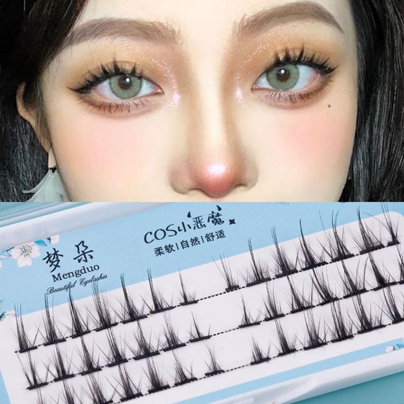 False Eyelashes 8-11MM Thick Lolita Cos Anime Fairy Naturally Little Devil Fake Makeup Long Eye Lashes ExtensionFalse
False Eyelashes 8-11MM Thick Lolita Cos Anime Fairy Naturally Little Devil Fake Makeup Long Eye Lashes ExtensionFalse