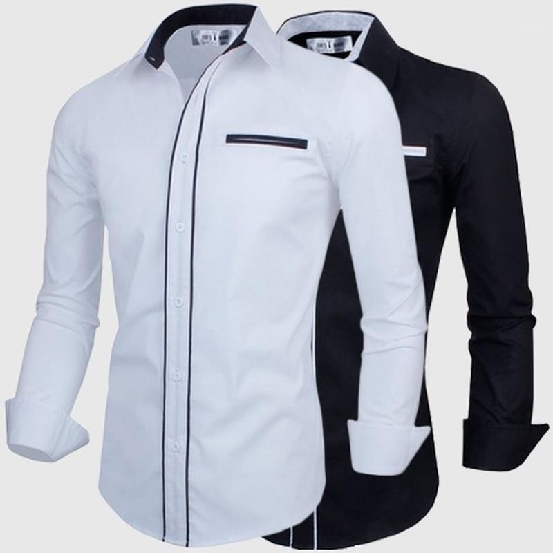 Men Autumn Spring Printing Shirt Casual Slim Fit Long Sleeve Mens Shirts Simple Design Solid Summer For Tops Men, Black
Men Autumn Spring Printing Shirt Casual Slim Fit Long Sleeve Mens Shirts Simple Design Solid Summer For Tops Men, Black